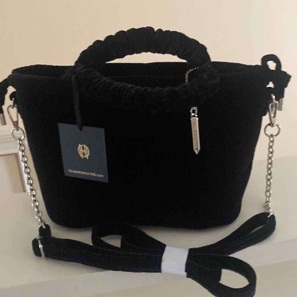 NWT House of Harlow velvet purse crossbody mini